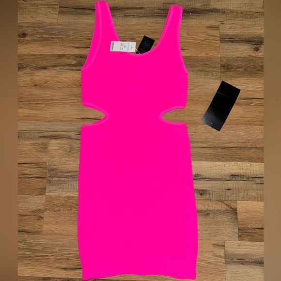 NTW BEBE bodycon dress size S/P - Picture 2 of 3